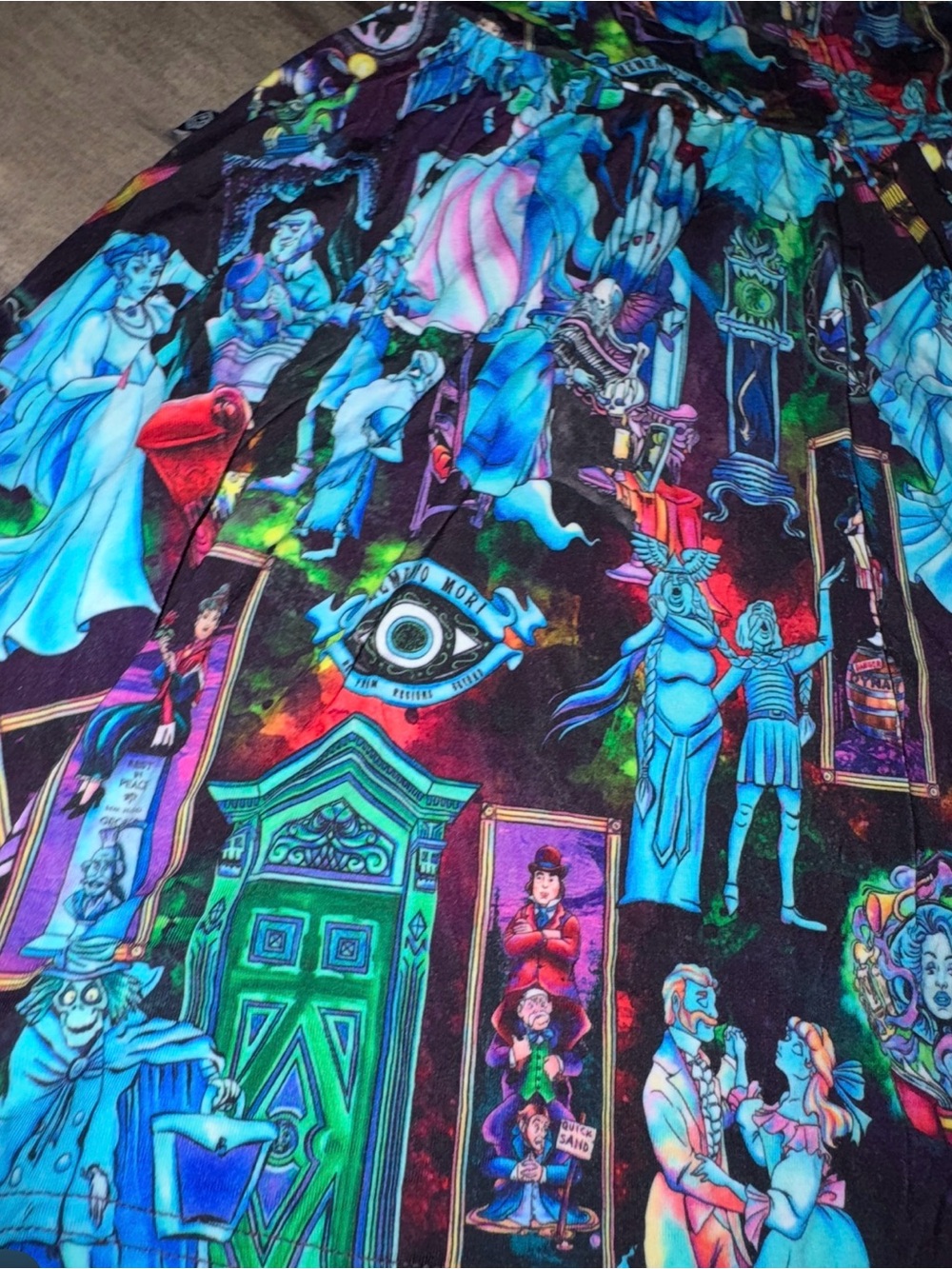 Mysterium x Disney Haunted Mansion Character Twirl Dress Girls 3T Halloween - Picture 9 of 11